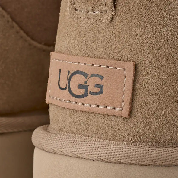 UGG WOMEN'S CLASSIC ULTRA MINI SAND