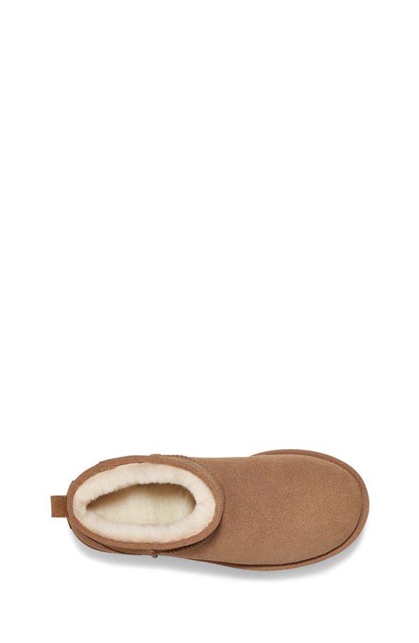 UGG WOMEN'S CLASSIC ULTRA MINI PLATFORM CHESTNUT