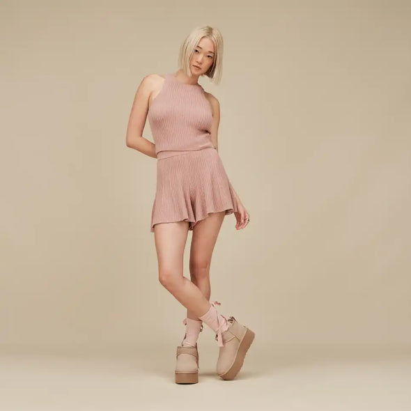 UGG WOMEN'S CLASSIC ULTRA MINI PLATFORM SAND