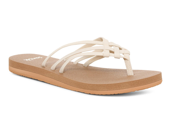 SANUK YOGA SANDY II TAN/WHITE