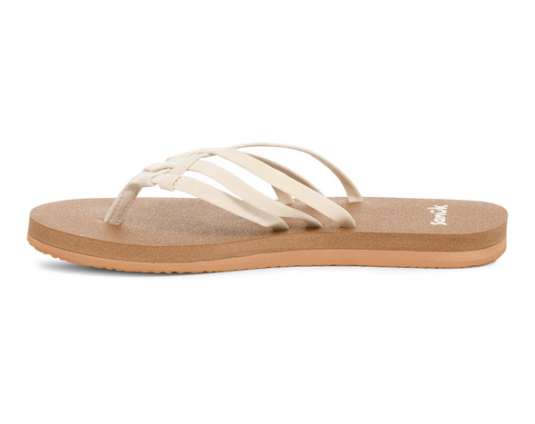 SANUK YOGA SANDY II TAN/WHITE