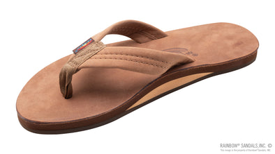 RAINBOW MENS LUXURY LEATHER NOGALES WOOD