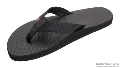 RAINBOW MEN'S CLASSIC RUBBER SINGLE LAYER BLACK