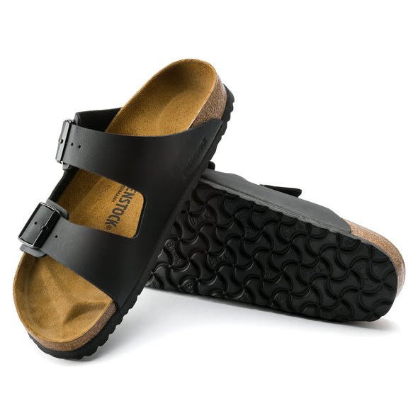 BIRKENSTOCK ARIZONA BIRKOFLOR BLACK-NARROW FIT