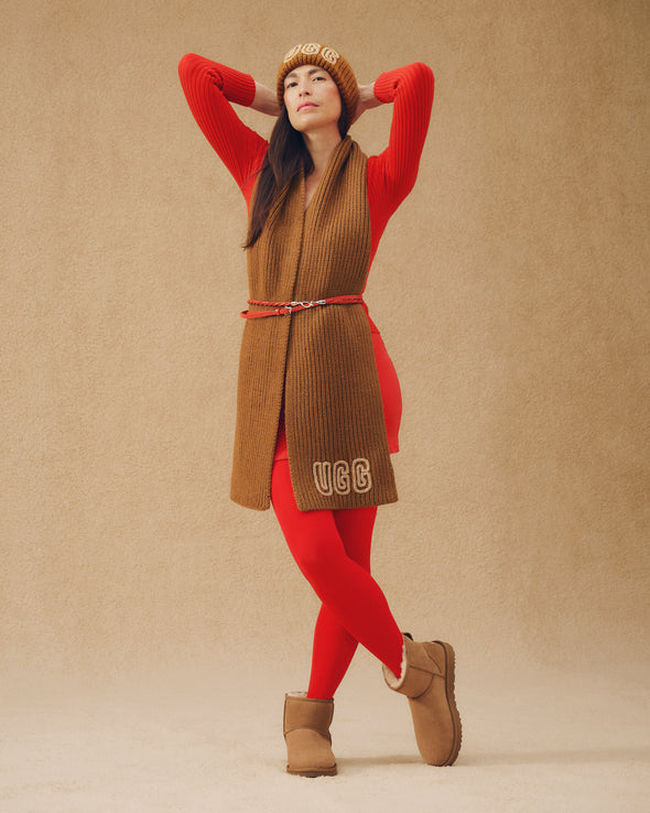 UGG WOMEN'S CLASSIC MINI II CHESTNUT