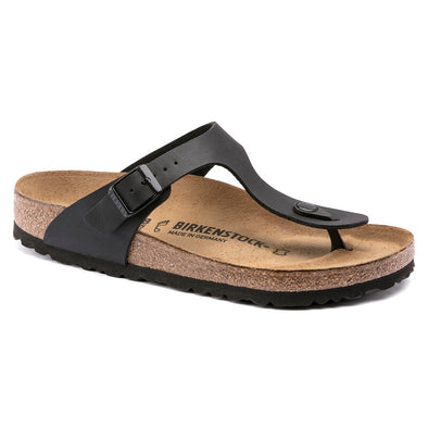 BIRKENSTOCK GIZEH BIRKOFLOR BLACK-REGULAR FIT