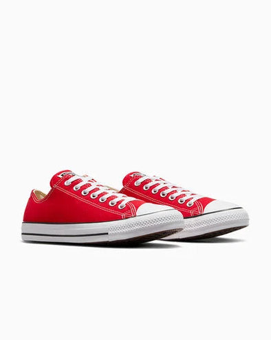 CONVERSE CHUCK TAYLOR ALL STAR CANVAS LOW RED/WHITE