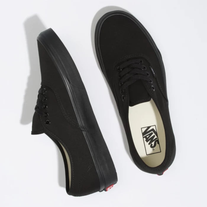 Vans authentic top all black