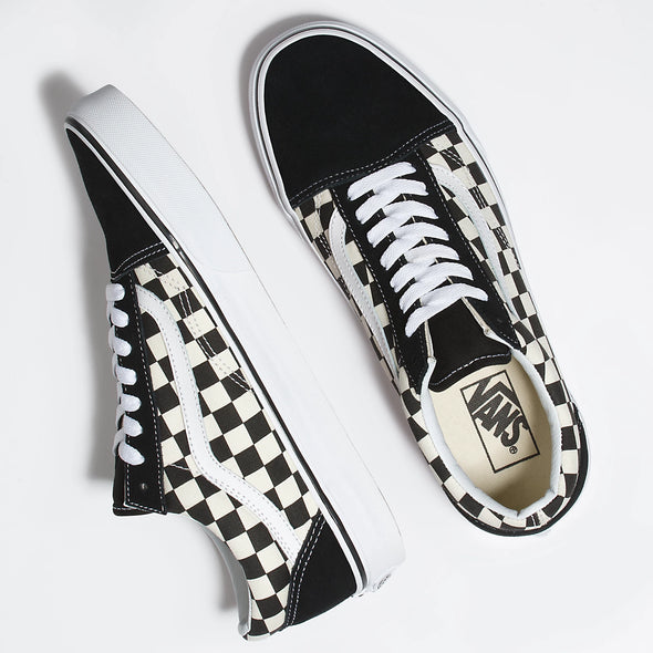 VANS OLD SKOOL- CHECKERBOARD BLACK/WHITE