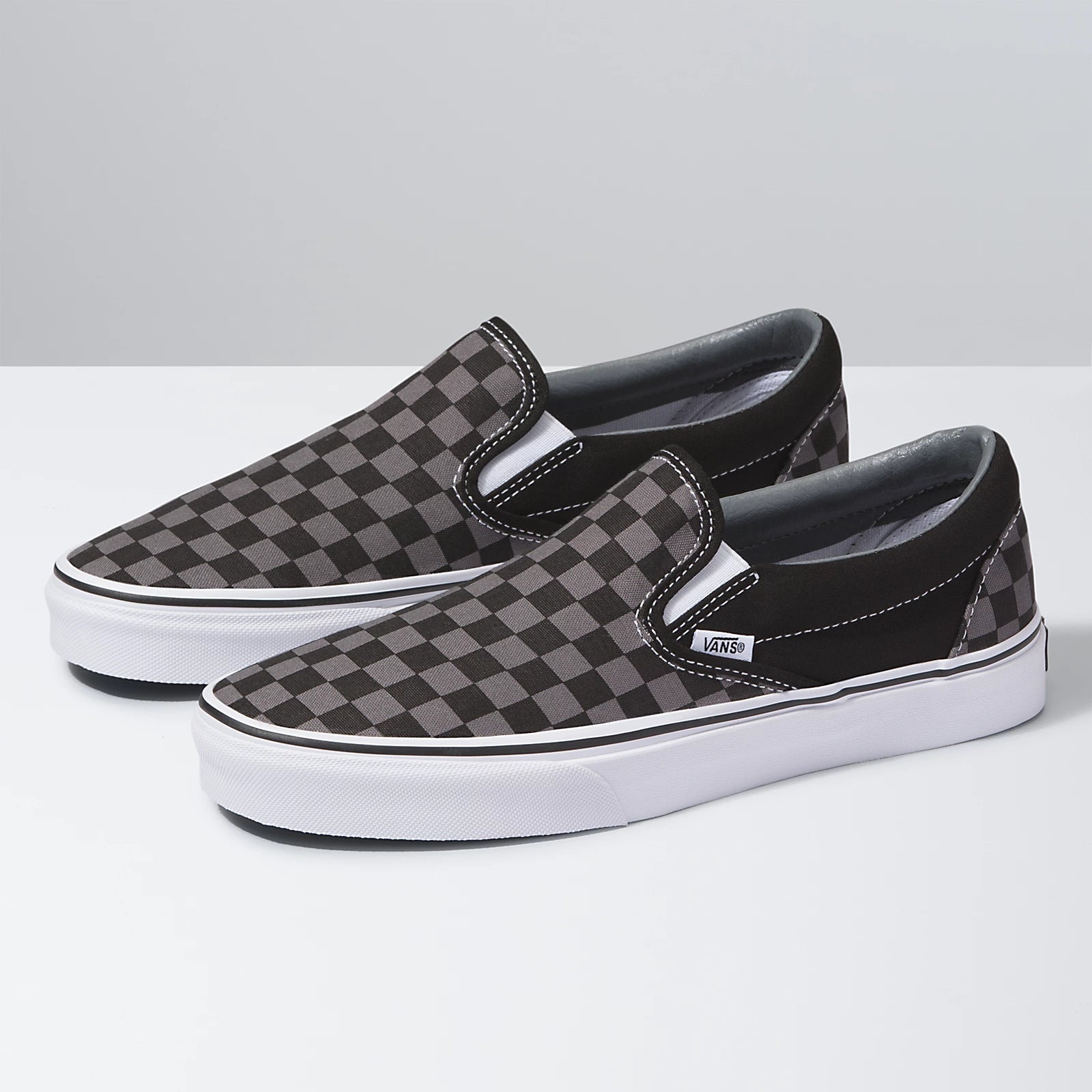 国内発送☆VANS☆CHECKERBOARD SLIP-ON VANS SLIP ON- CHECKERBOARD BLACK/PEWTER – Urban Feet and Skate