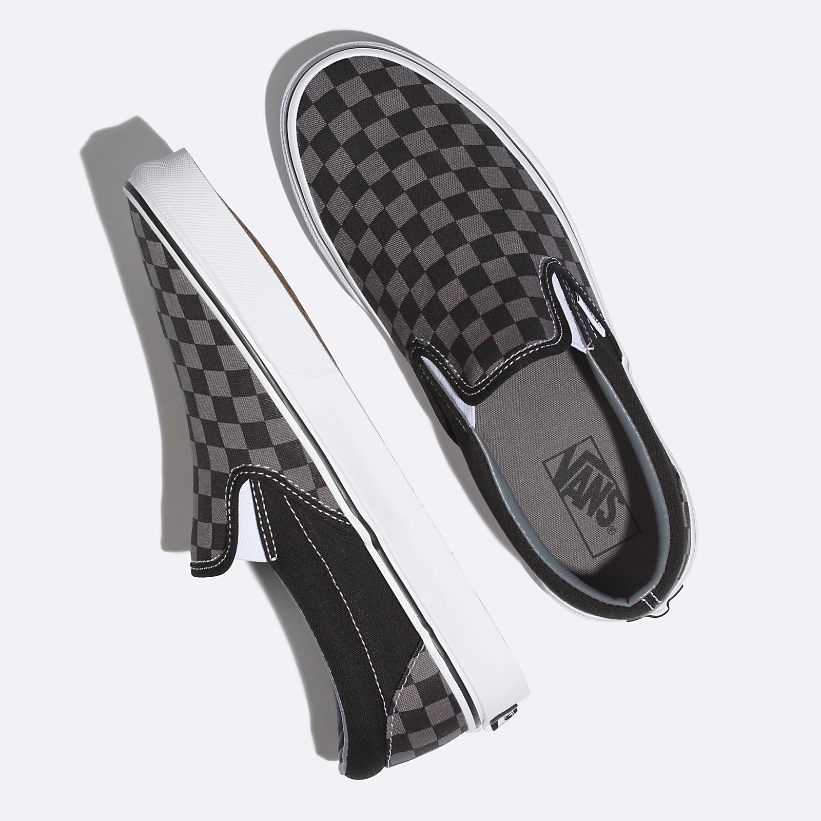 Vans slip on pewter best sale
